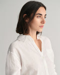 Relaxed Linen Shirt - White