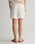Rel Linen Blend Pull On Shorts - Eggshell