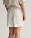 Rel Linen Blend Pull On Shorts - Eggshell