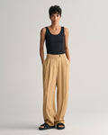 Slim Ribbed Tank Top - Black
