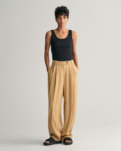Slim Ribbed Tank Top - Black