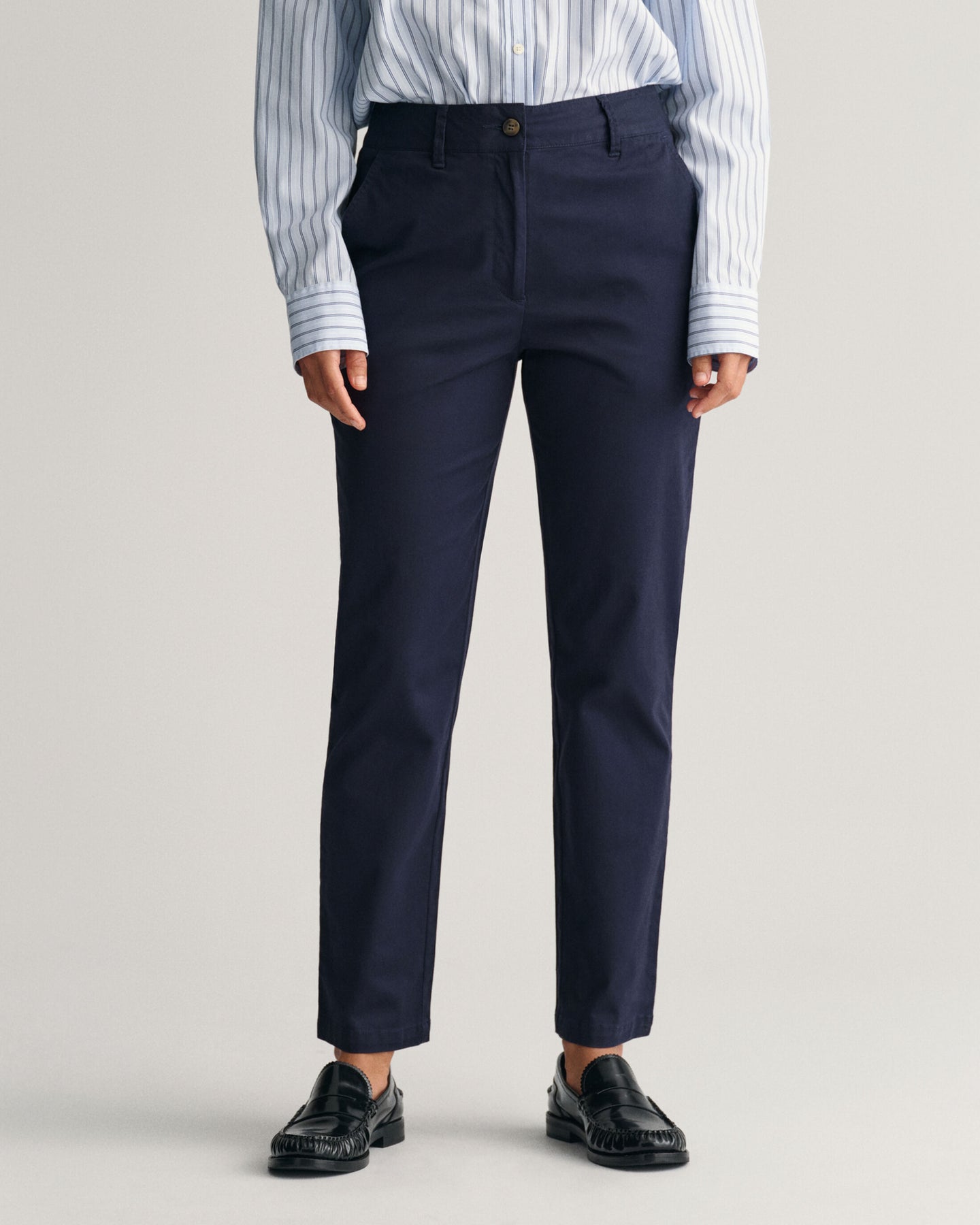 Slim Chinos - Evening Blue