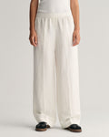 Rel Linen Blend Pull On Pants - Eggshell