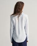 Reg Linen Chambray Shirt - Light Blue