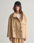 Mid Length Trench Jacket - Dark Khaki