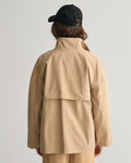 Mid Length Trench Jacket - Dark Khaki