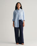 Rel Linen Blend Pull On Pants - Evening Blue