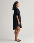 Rel Ss Linen Caftan - Ebony Black