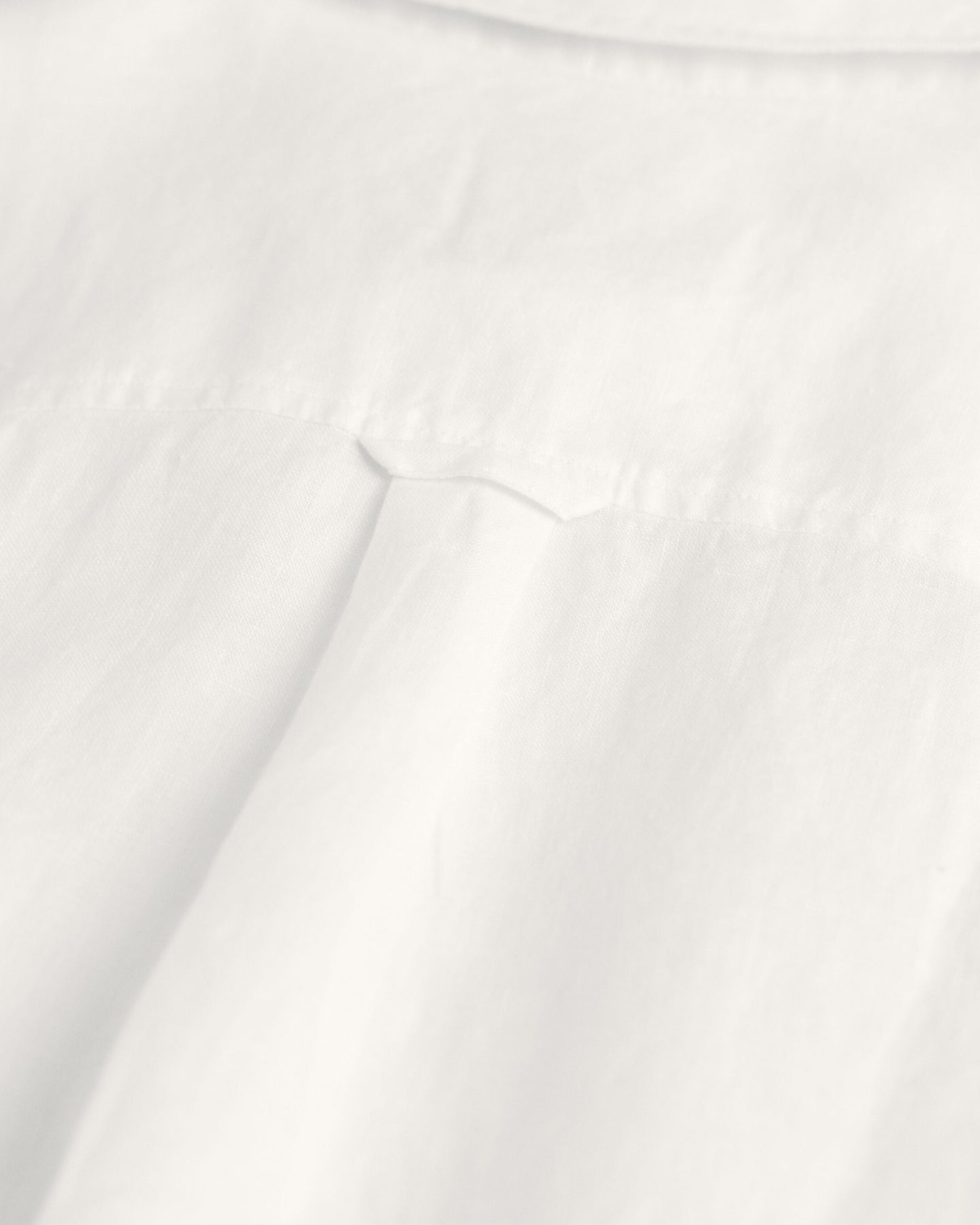 Relaxed Linen Shirt - White