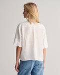 Rel Ss Linen Shirt - White