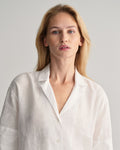 Rel Ss Linen Shirt - White