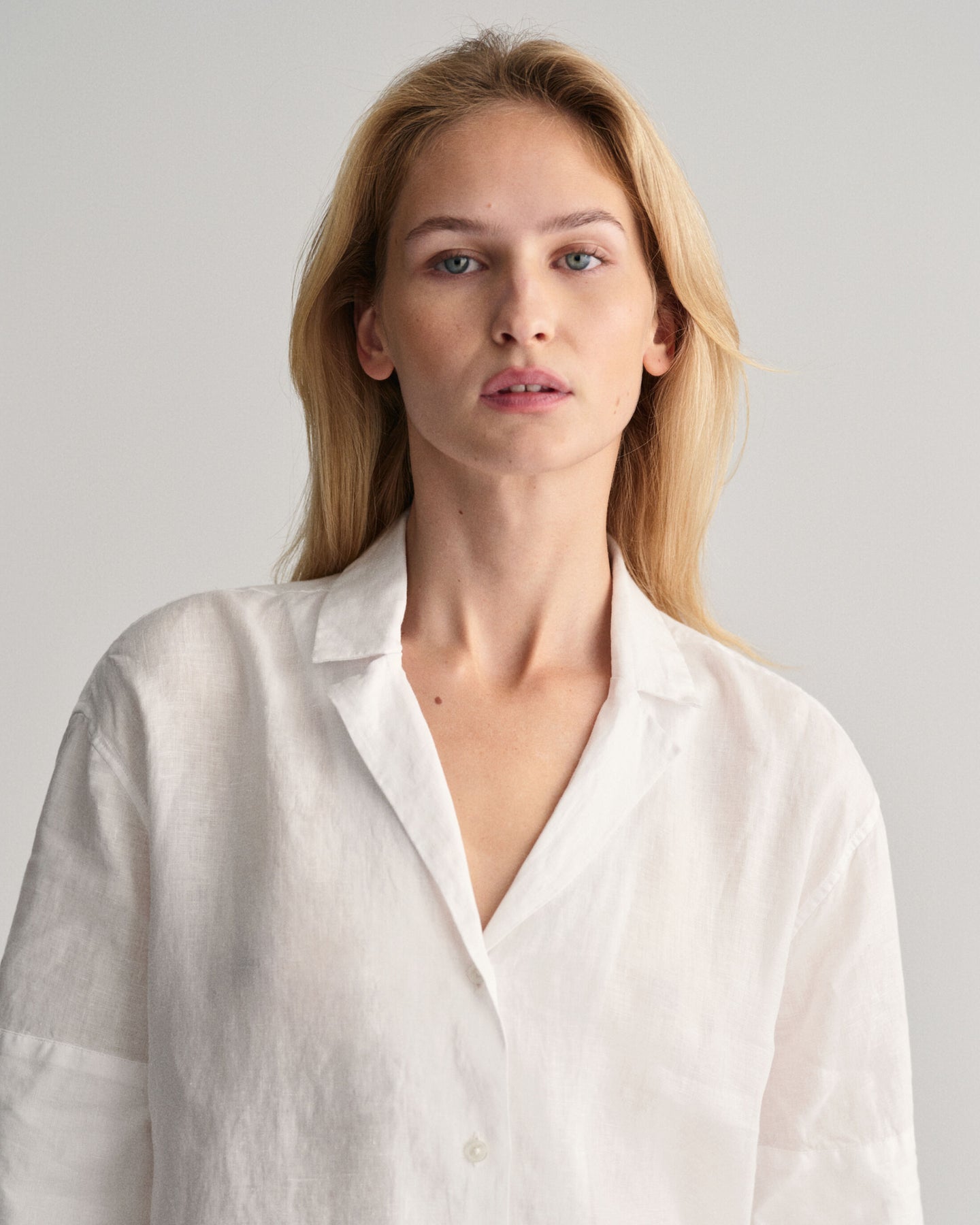 Rel Ss Linen Shirt - White