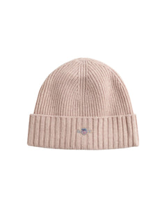 Shield Wool Beanie - Unisex - Dry Sand
