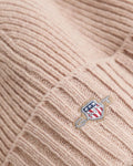 Shield Wool Beanie - Unisex - Dry Sand