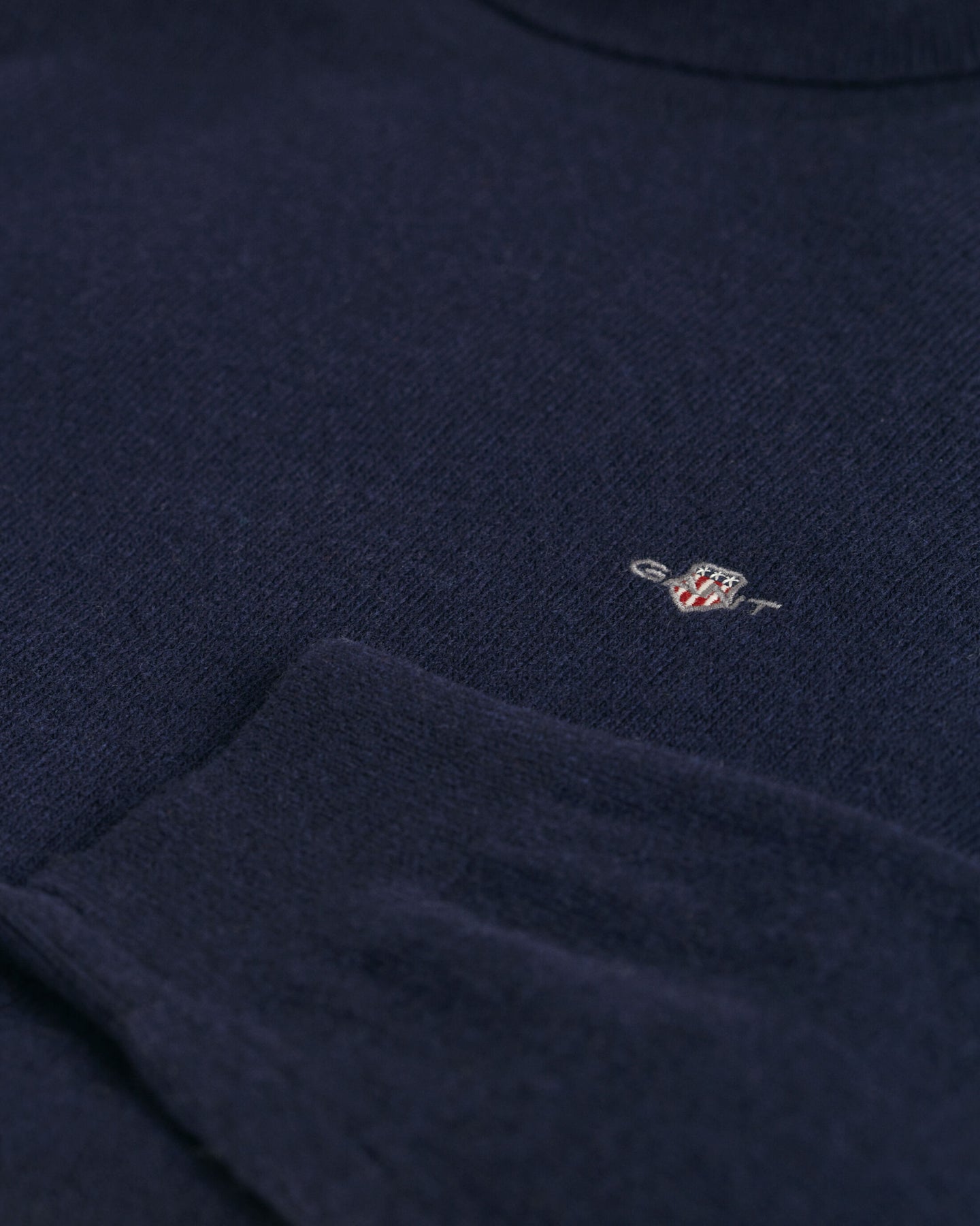 Extrafine Lambswool Rollneck - Evening Blue