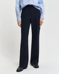 Slim Flare Slack - Evening Blue