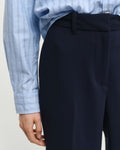 Slim Flare Slack - Evening Blue