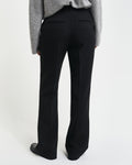 Slim Flare Slack - Svart