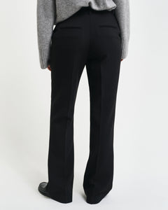 Slim Flare Slack - Black