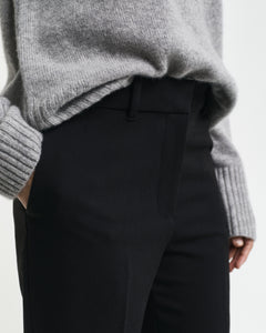 Slim Flare Slack - Black