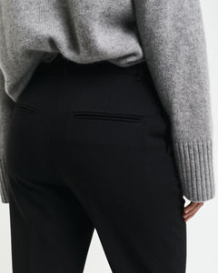 Slim Flare Slack - Black