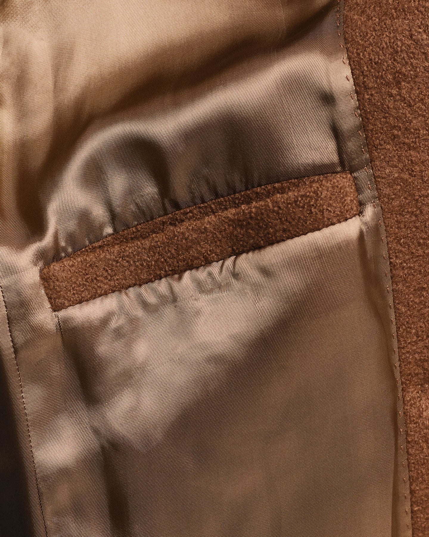 Textured Wrap Coat - Cacao