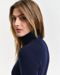 Extrafine Lambswool Rollneck - Evening Blue