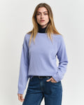 Superfine Lambswool C-Neck - Clear Sky