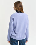 Superfine Lambswool C-Neck - Clear Sky