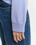 Superfine Lambswool C-Neck - Clear Sky