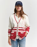 Gant Varsity Kofta - Cream