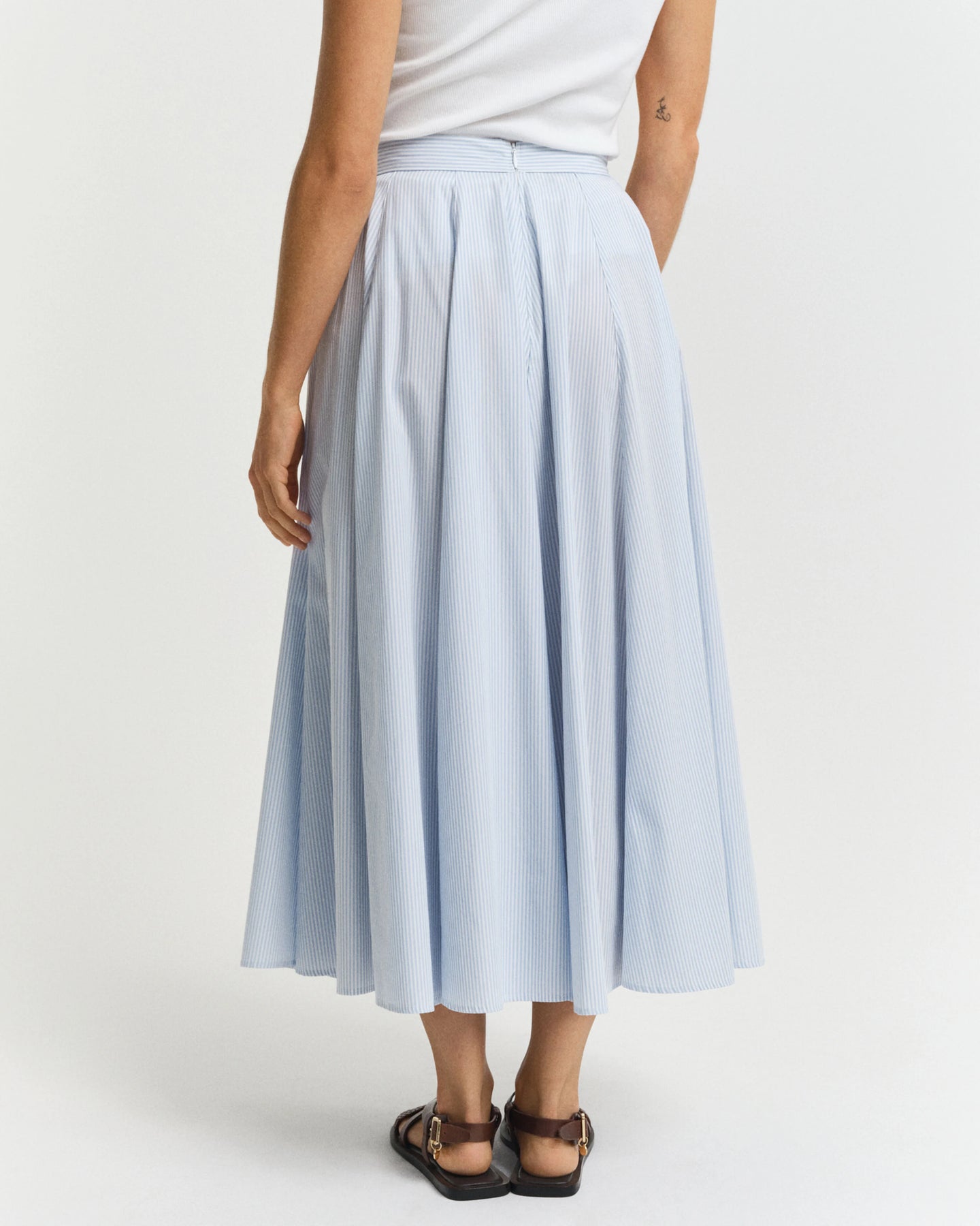 Striped Skirt - Fresh Blue