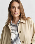Car Coat - Oat Beige
