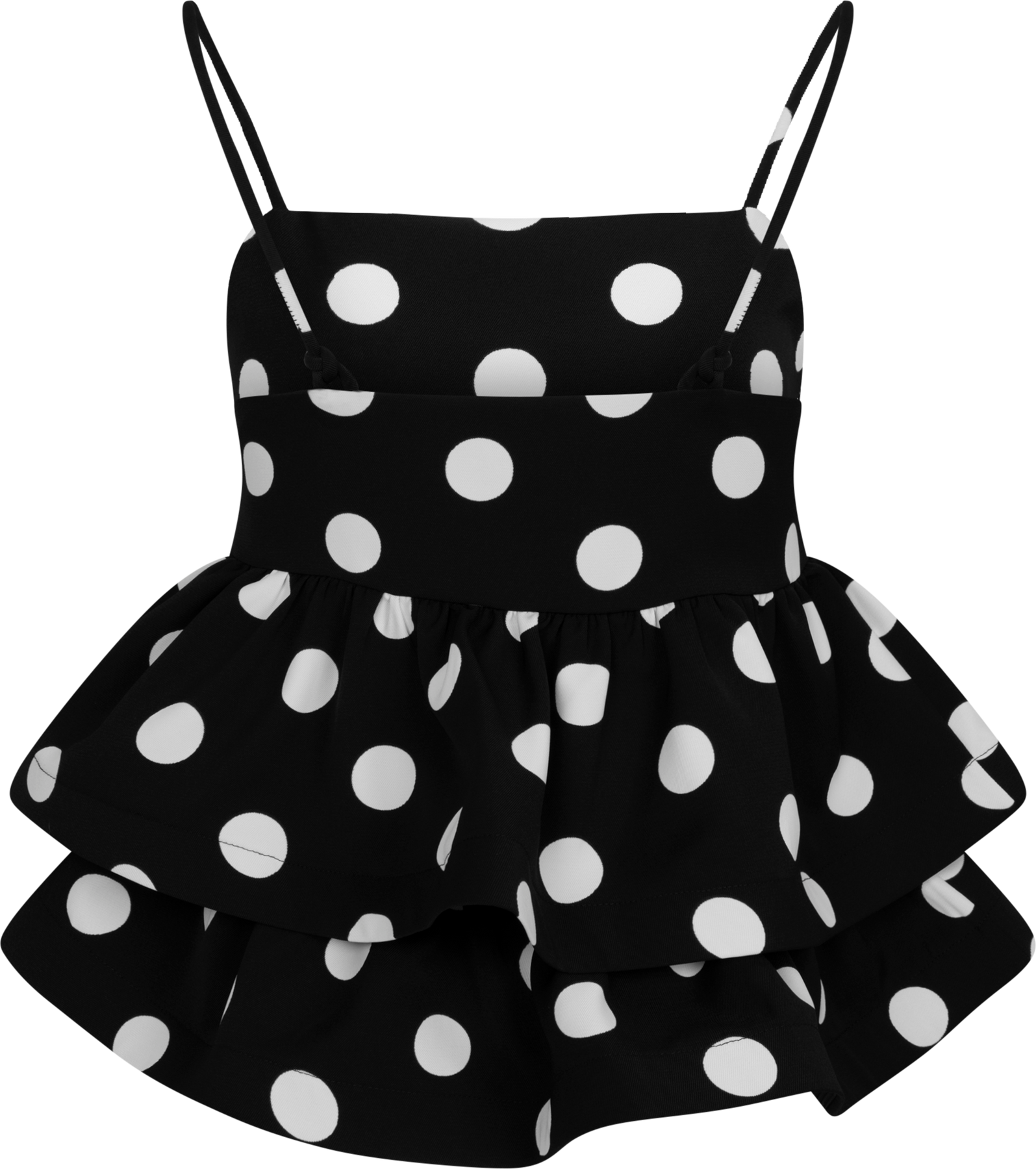 Josellecras Top - Black Polka Grande