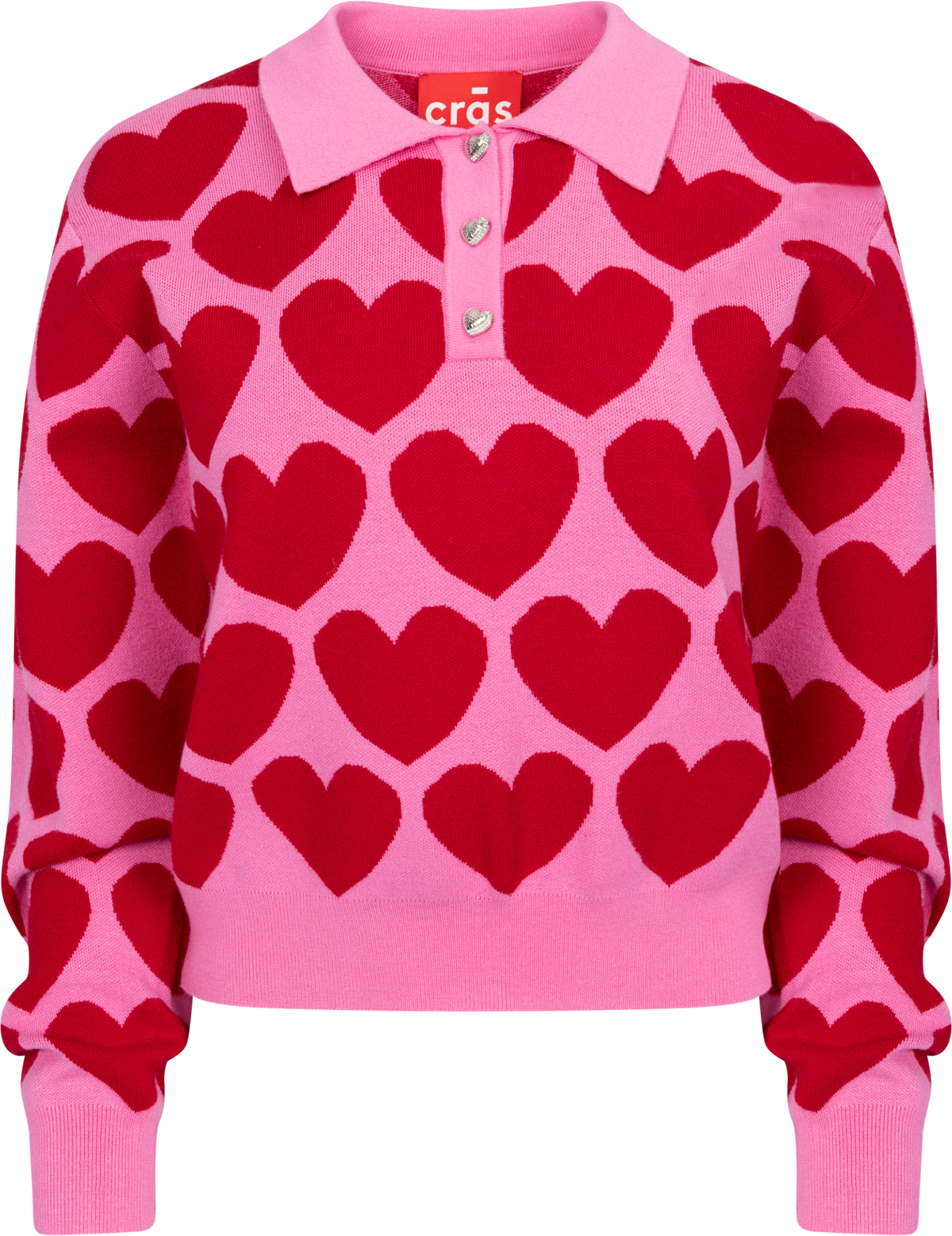 Lovemy Pullover - Pink Hearts