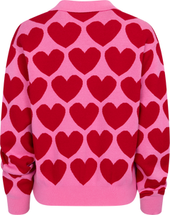 Lovemy Pullover - Pink Hearts