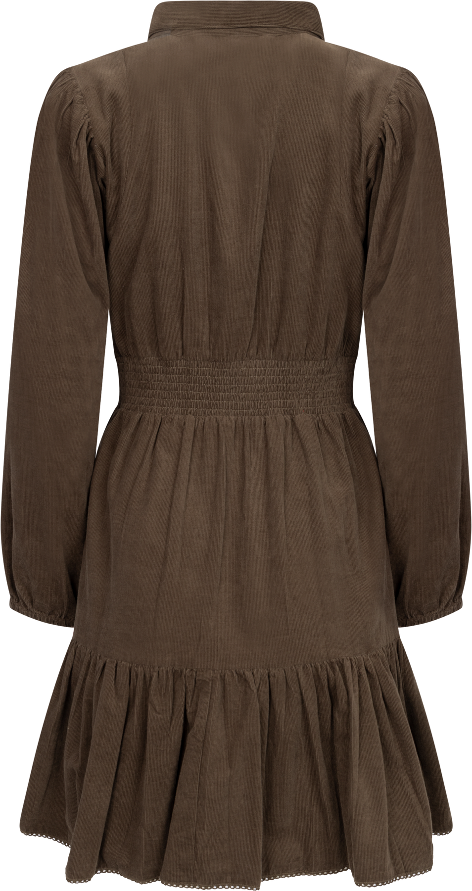 Vicky Dress - Dark Forest Corduroy