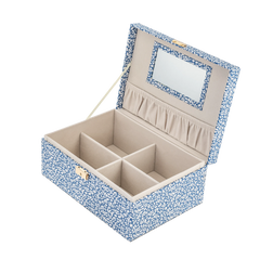 Jewelry Box Square Mw Liberty - Feather Blue