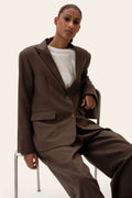 Signatureic Blazer - Mörkbrun