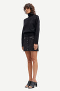Mandie Mock Neck 14082 - Black