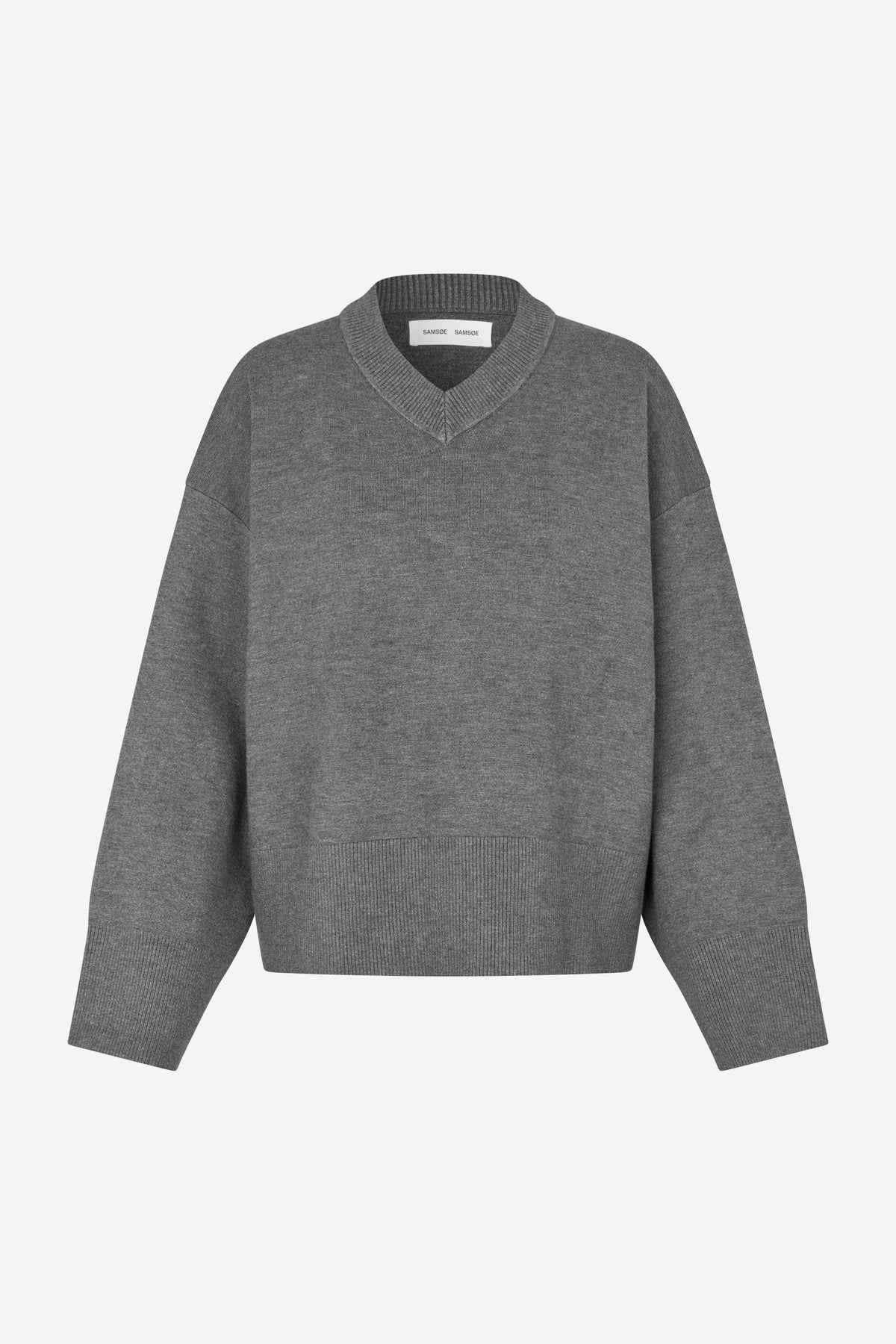 Salula V-Neck - Mörkgrå