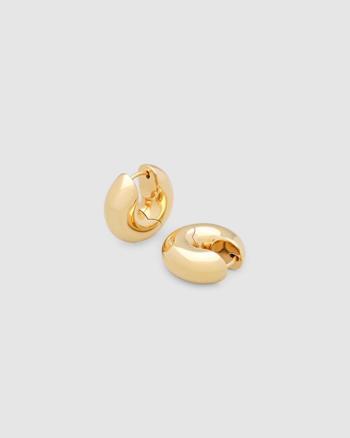 Sphere Hoops - Guld