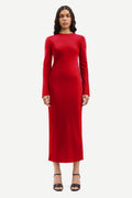 Saalina Dress - Scarlet Sage
