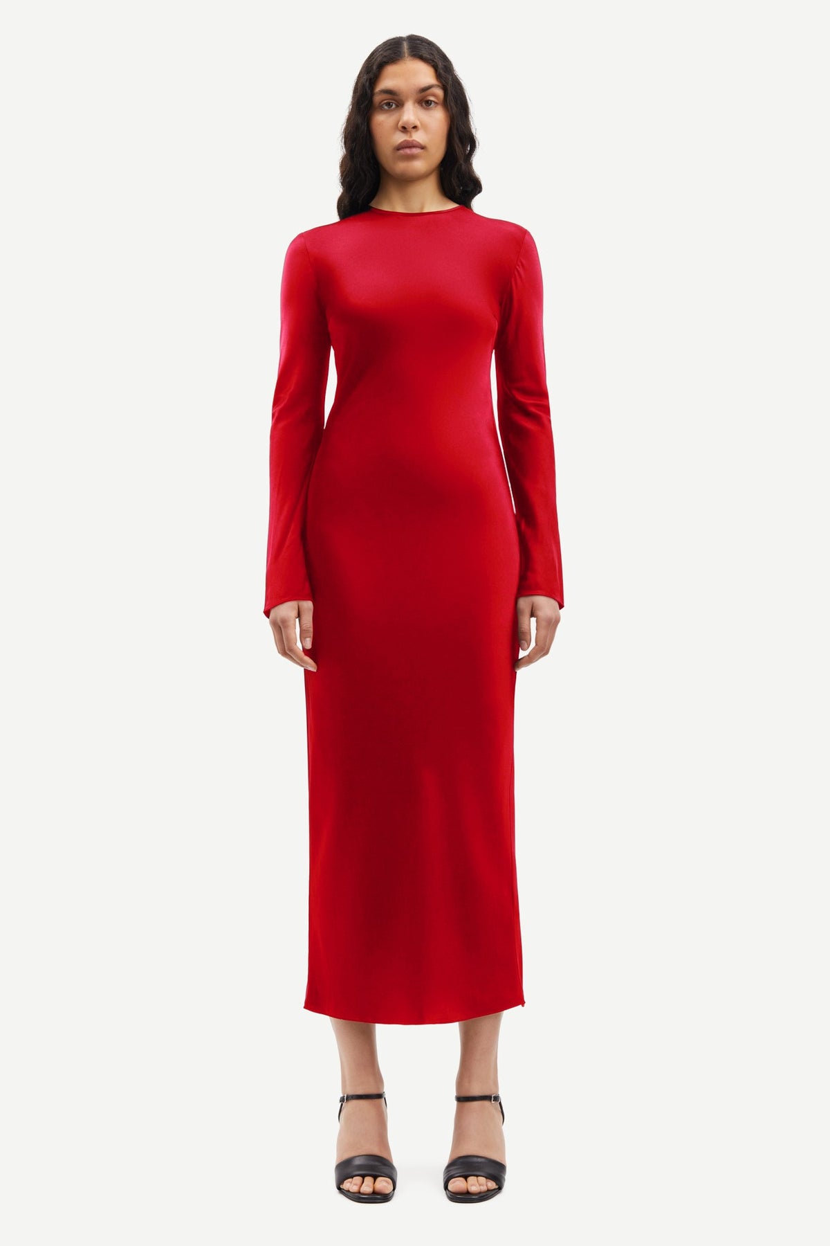 Saalina Dress - Scarlet Sage