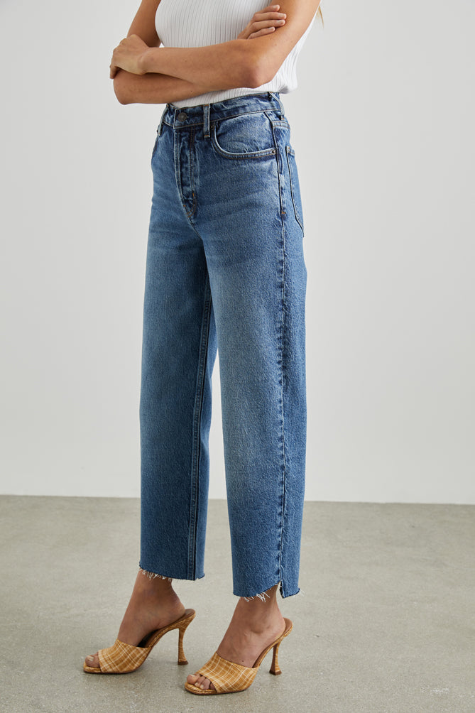 Topanga Crop - Pure Indigo