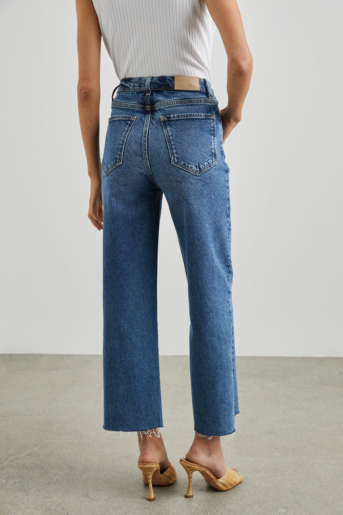 Topanga Crop - Pure Indigo