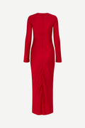 Saalina Dress - Scarlet Sage