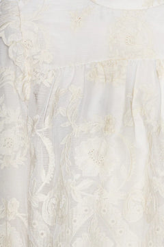 Ellinoric Lace Shirt - Vintage White