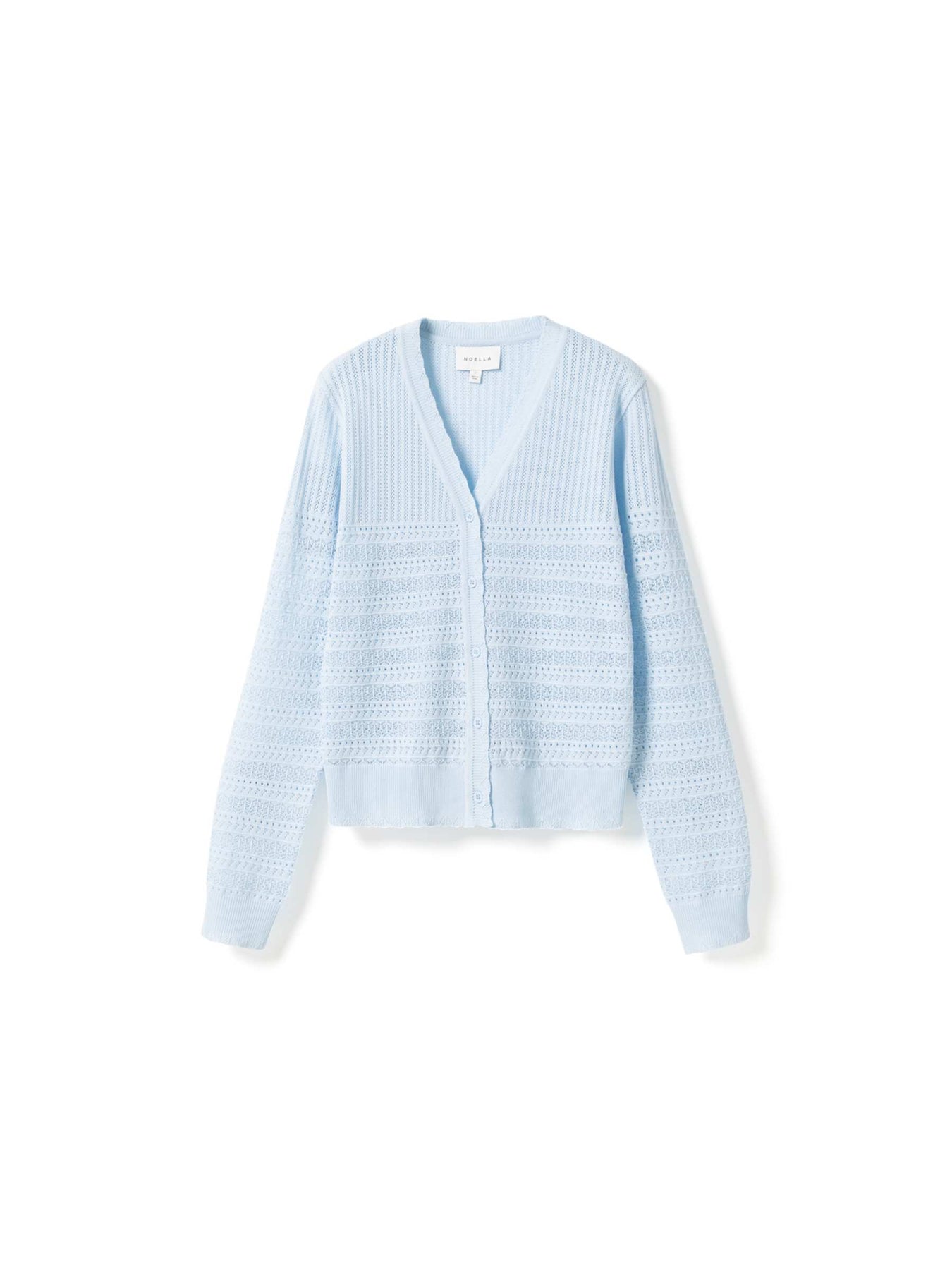 N-Margrit Knit Cardigan - Light Blue