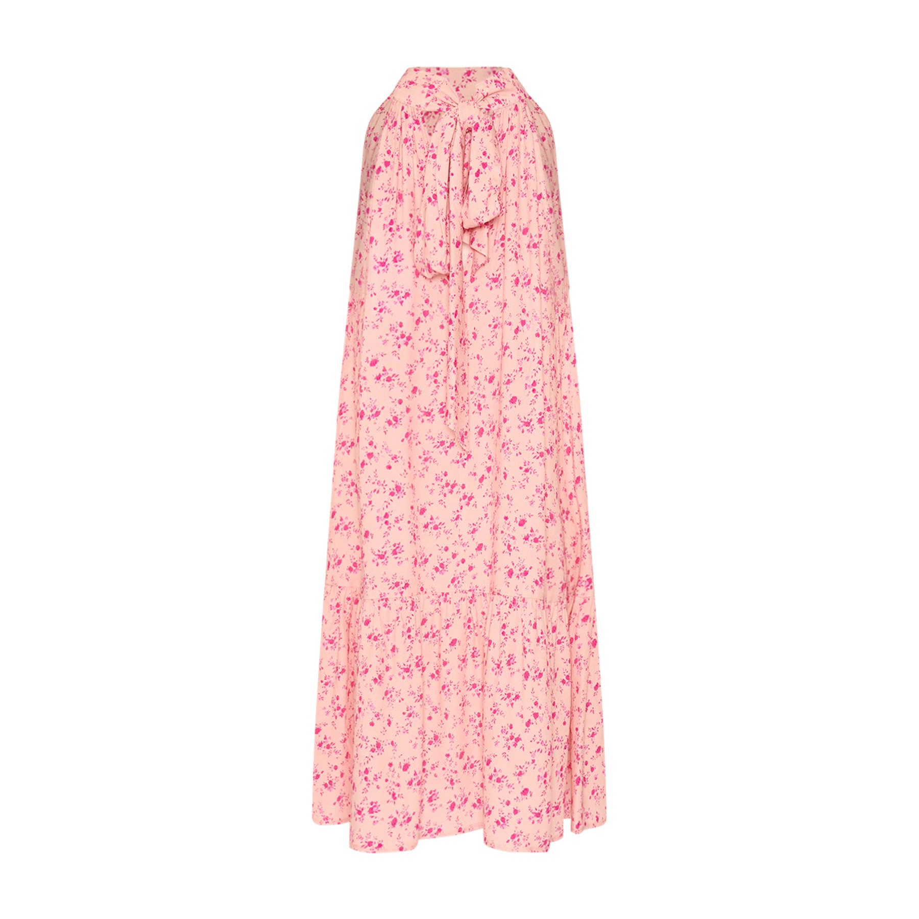 London Short Dress - Cheryl Pink Print